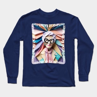 IRIS APFEL FASHION ICON PASTEL Long Sleeve T-Shirt